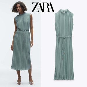 Pleated Zara Dress